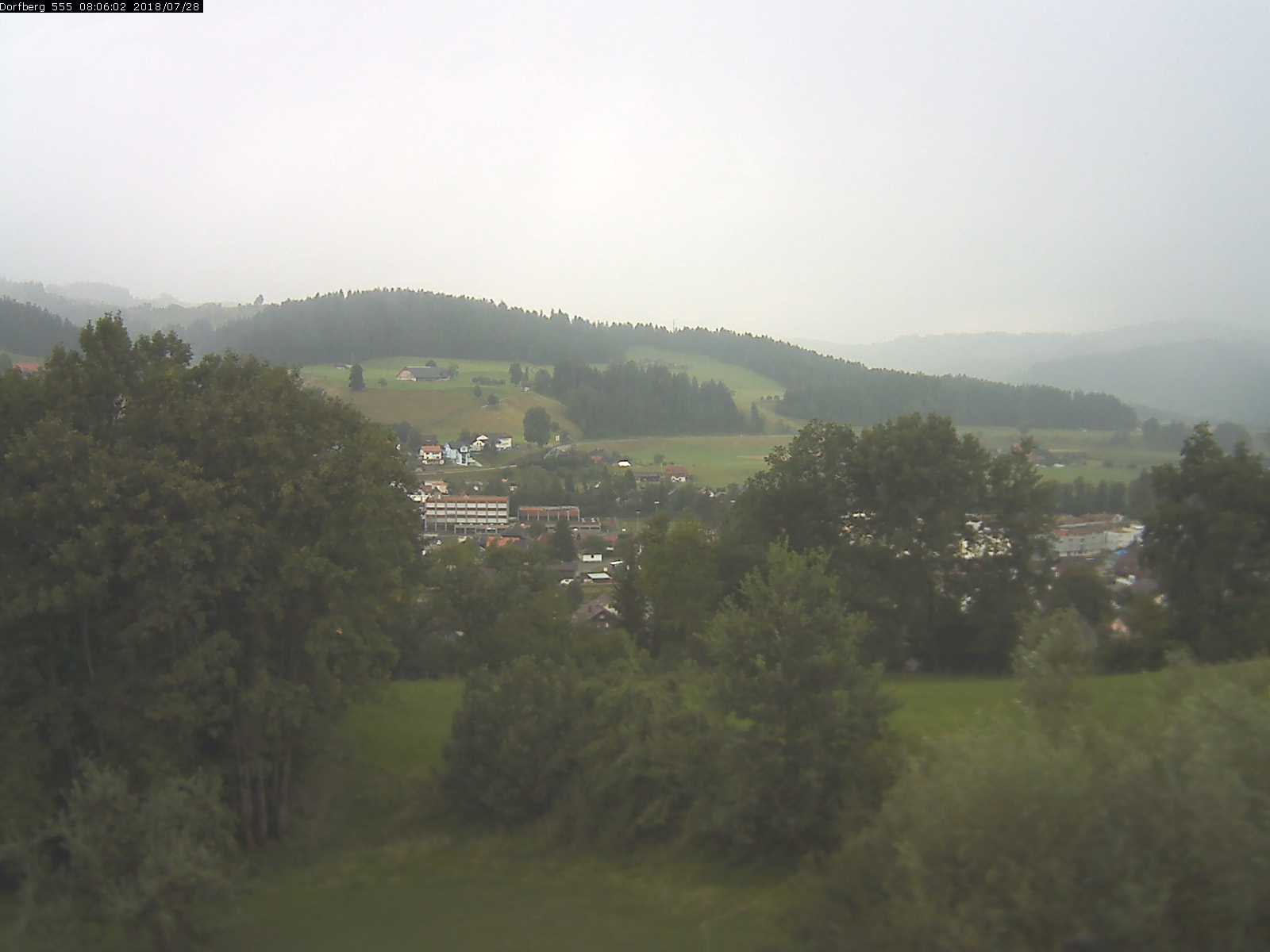 Webcam-Bild: Aussicht vom Dorfberg in Langnau 20180728-080601