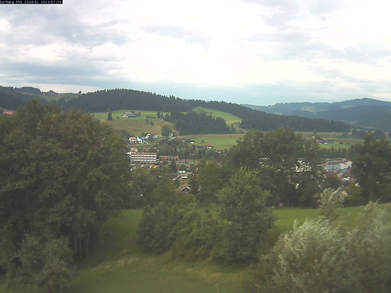 Webcam-Bild: Aussicht vom Dorfberg in Langnau 20180728-100601