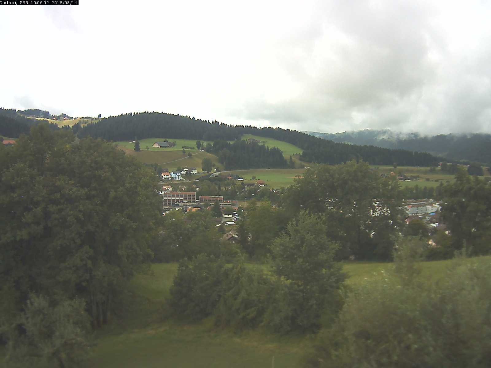 Webcam-Bild: Aussicht vom Dorfberg in Langnau 20180814-100601