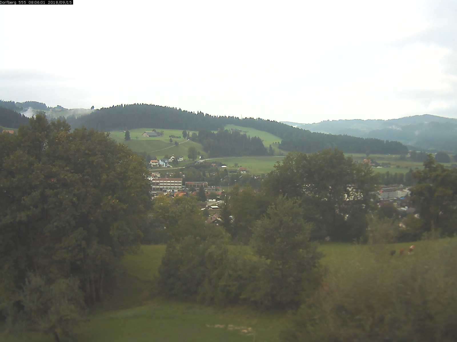 Webcam-Bild: Aussicht vom Dorfberg in Langnau 20180915-080601