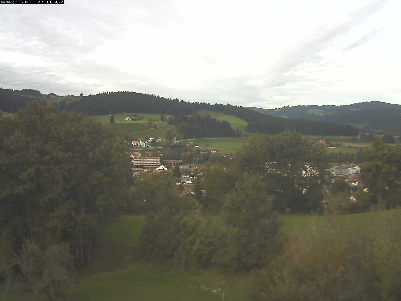 Webcam-Bild: Aussicht vom Dorfberg in Langnau 20180922-080601