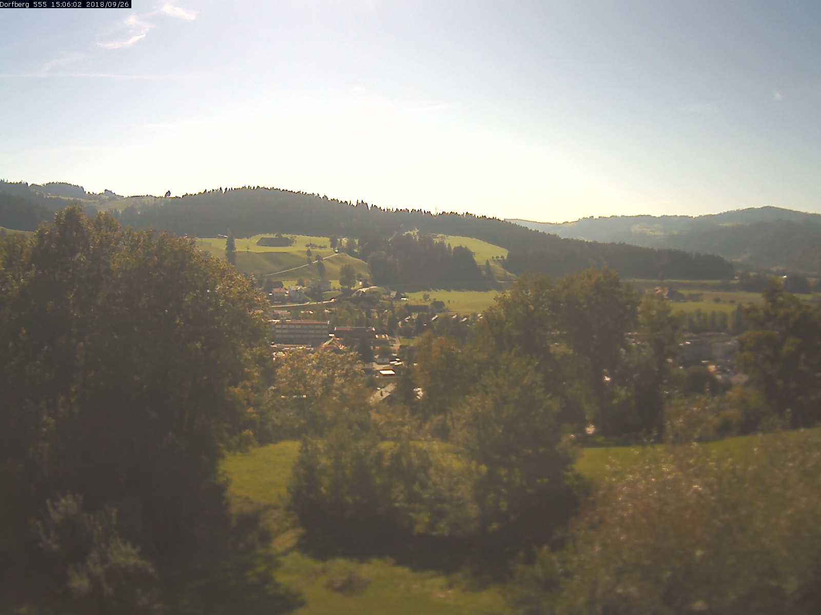 Webcam-Bild: Aussicht vom Dorfberg in Langnau 20180926-150601