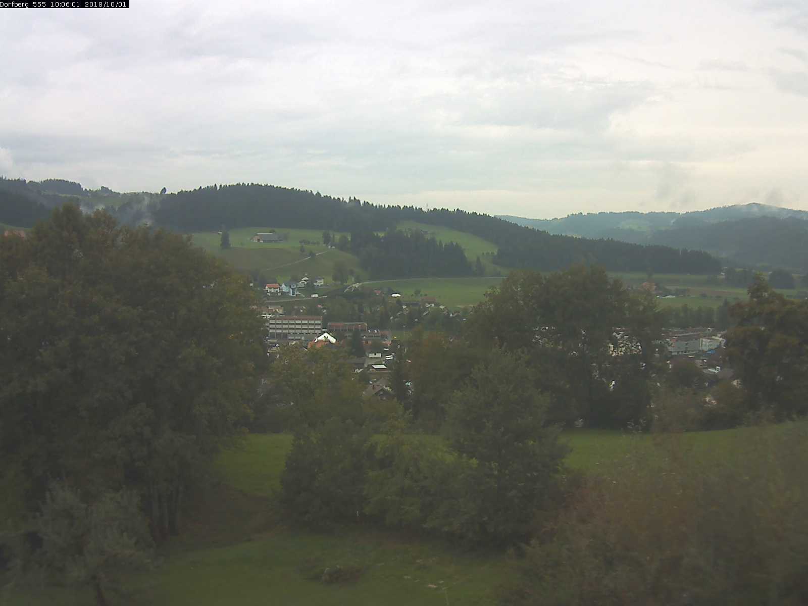 Webcam-Bild: Aussicht vom Dorfberg in Langnau 20181001-100601