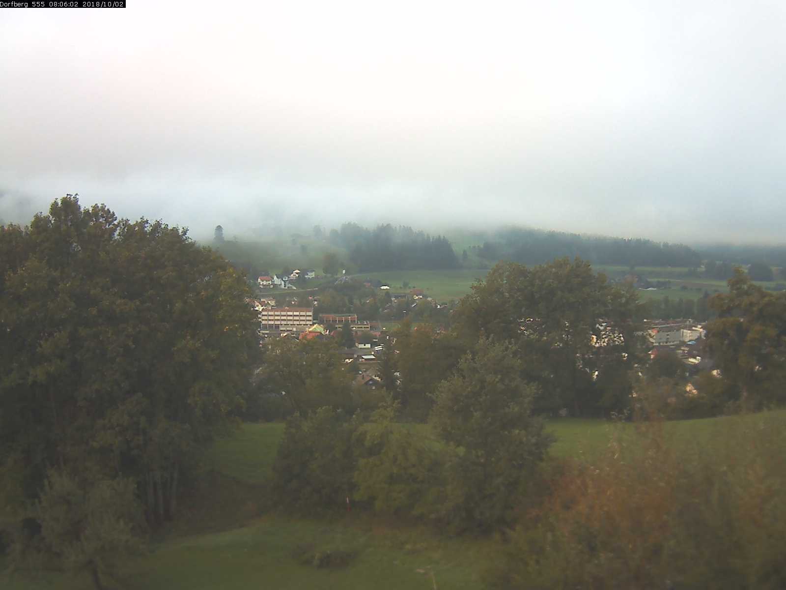 Webcam-Bild: Aussicht vom Dorfberg in Langnau 20181002-080601