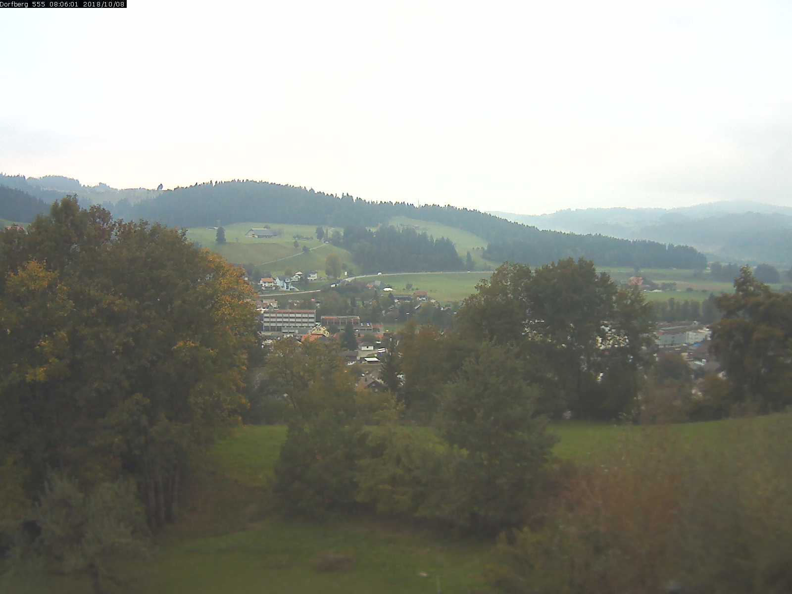 Webcam-Bild: Aussicht vom Dorfberg in Langnau 20181008-080601