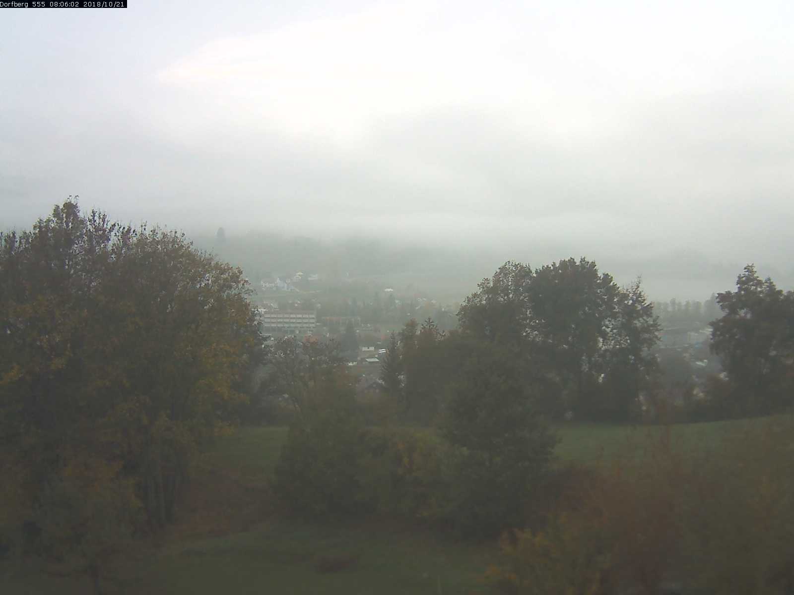 Webcam-Bild: Aussicht vom Dorfberg in Langnau 20181021-080601