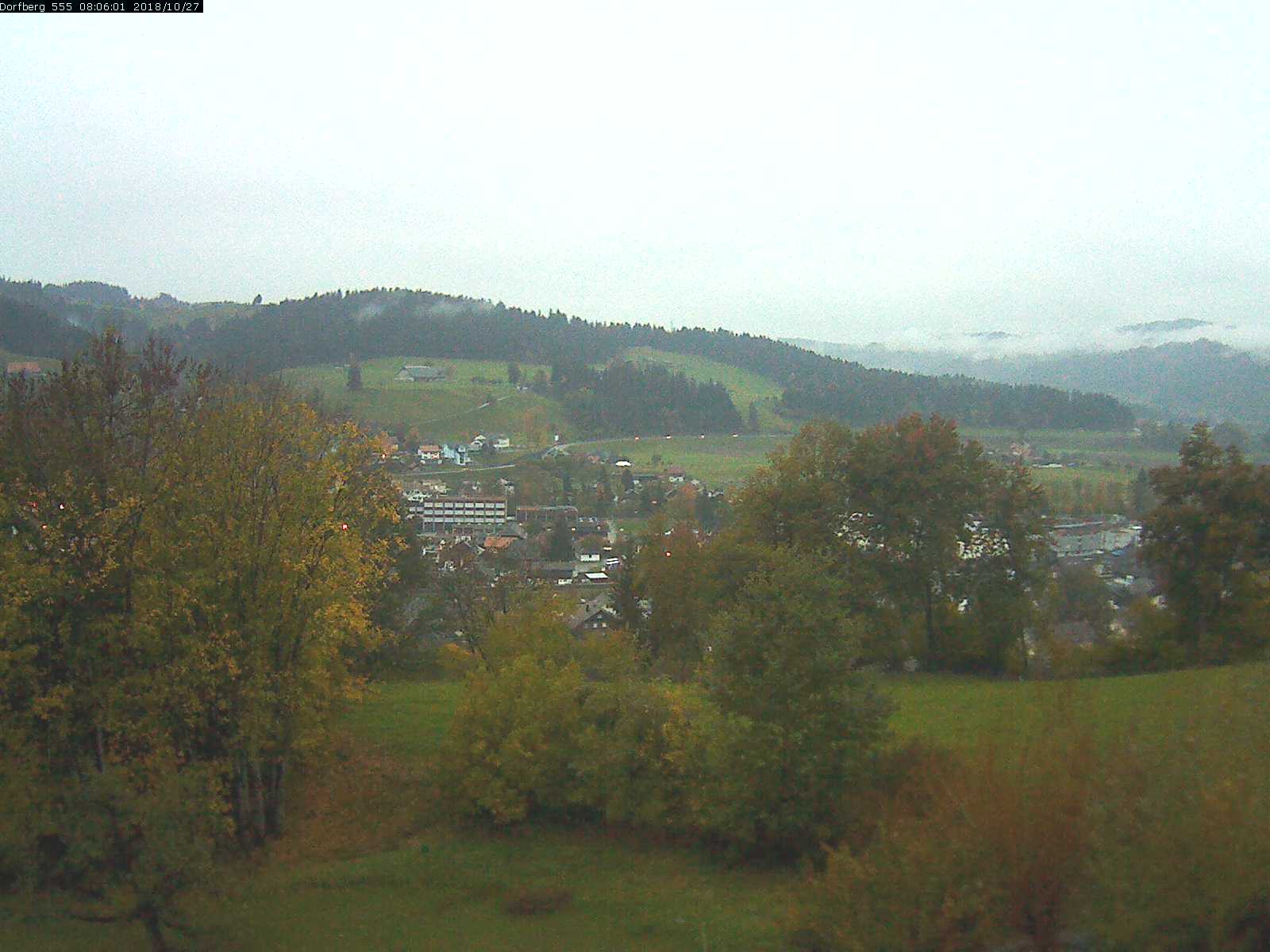 Webcam-Bild: Aussicht vom Dorfberg in Langnau 20181027-080601