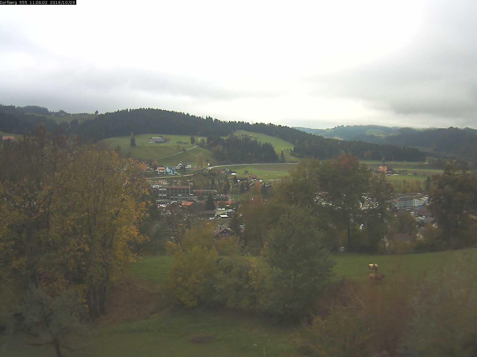Webcam-Bild: Aussicht vom Dorfberg in Langnau 20181029-110601