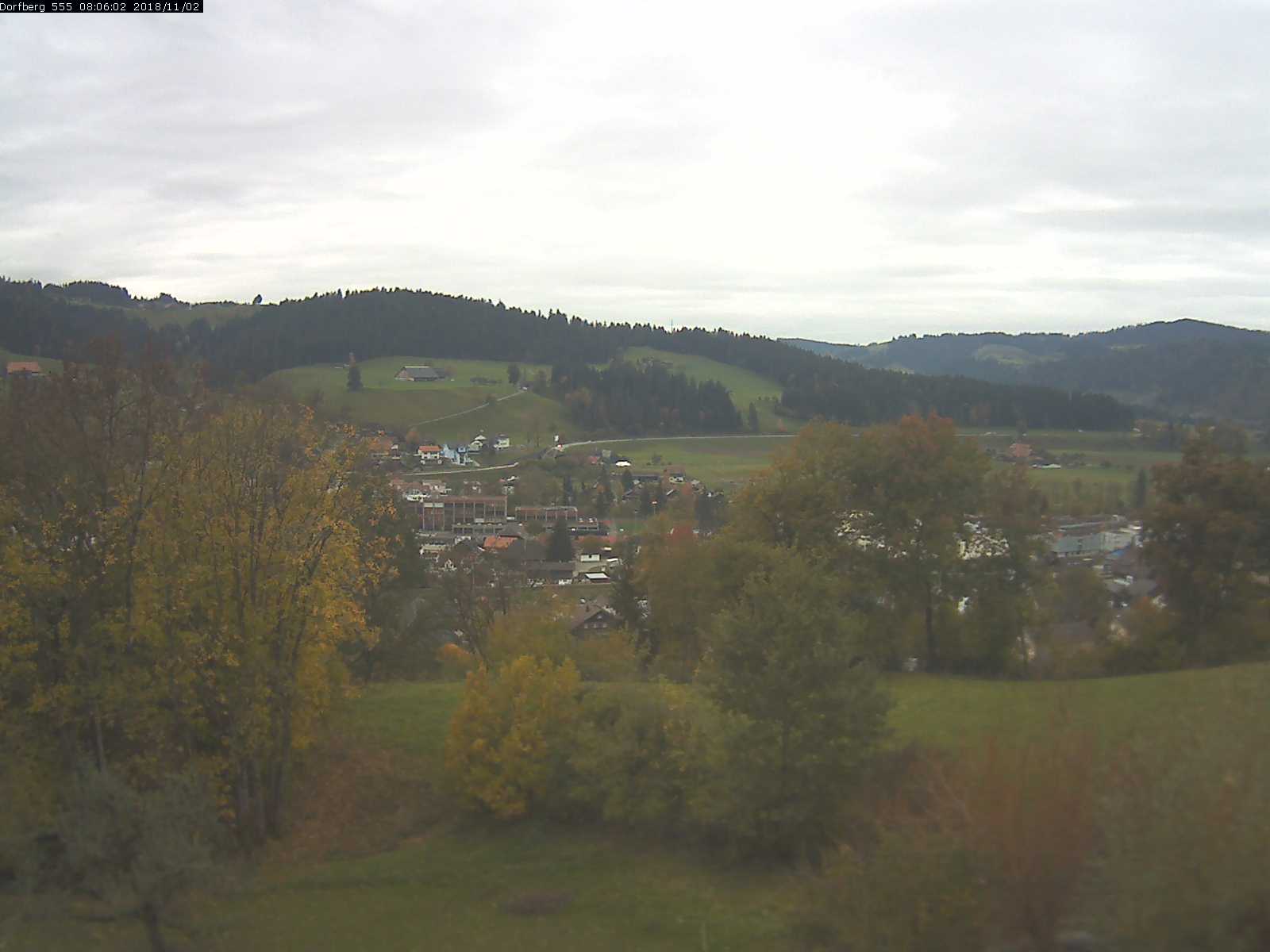 Webcam-Bild: Aussicht vom Dorfberg in Langnau 20181102-080601