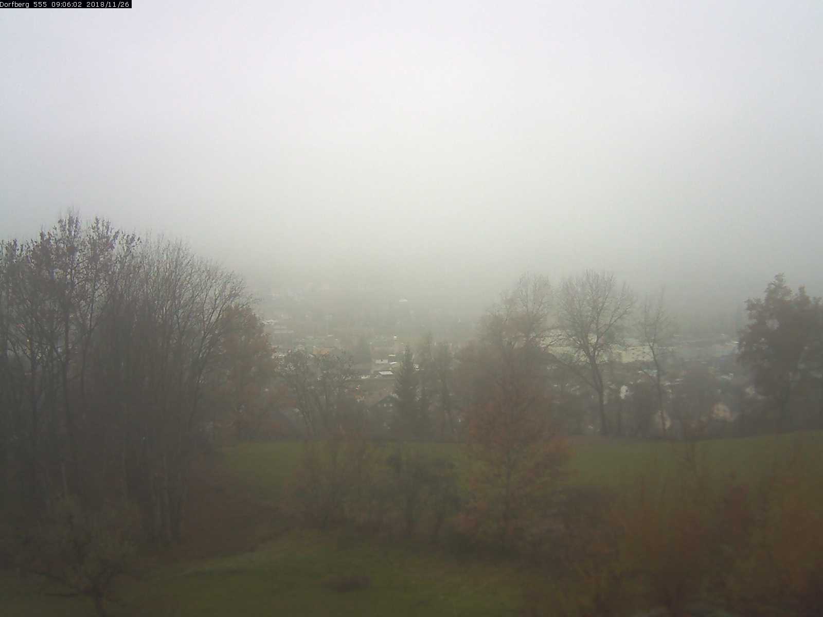 Webcam-Bild: Aussicht vom Dorfberg in Langnau 20181126-090601