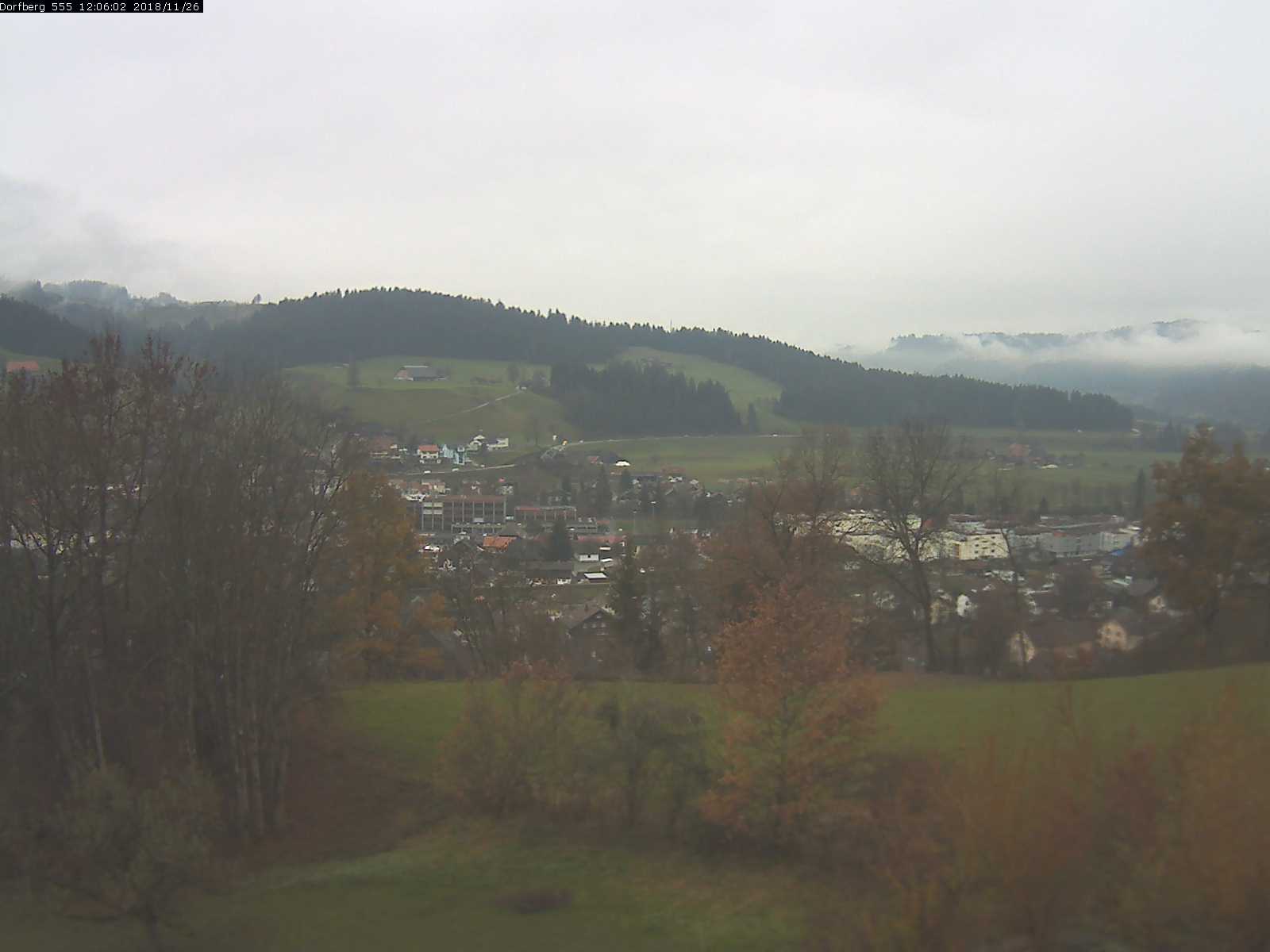 Webcam-Bild: Aussicht vom Dorfberg in Langnau 20181126-120601