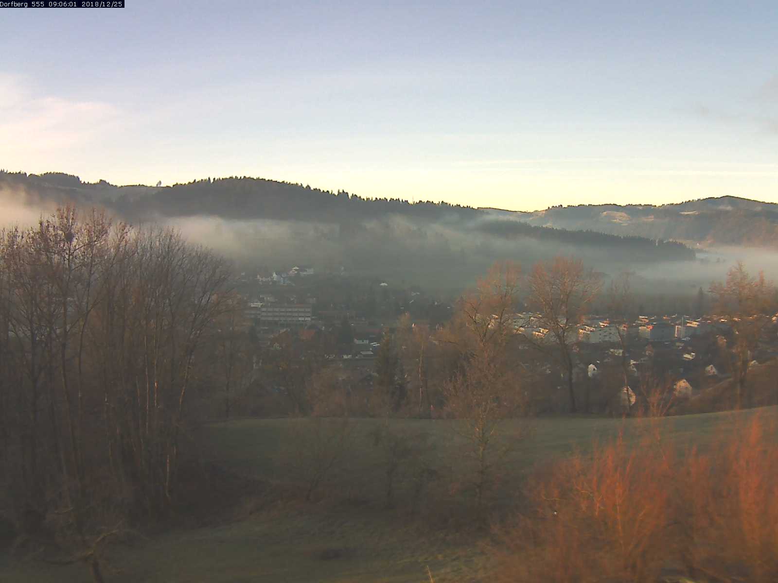 Webcam-Bild: Aussicht vom Dorfberg in Langnau 20181225-090601
