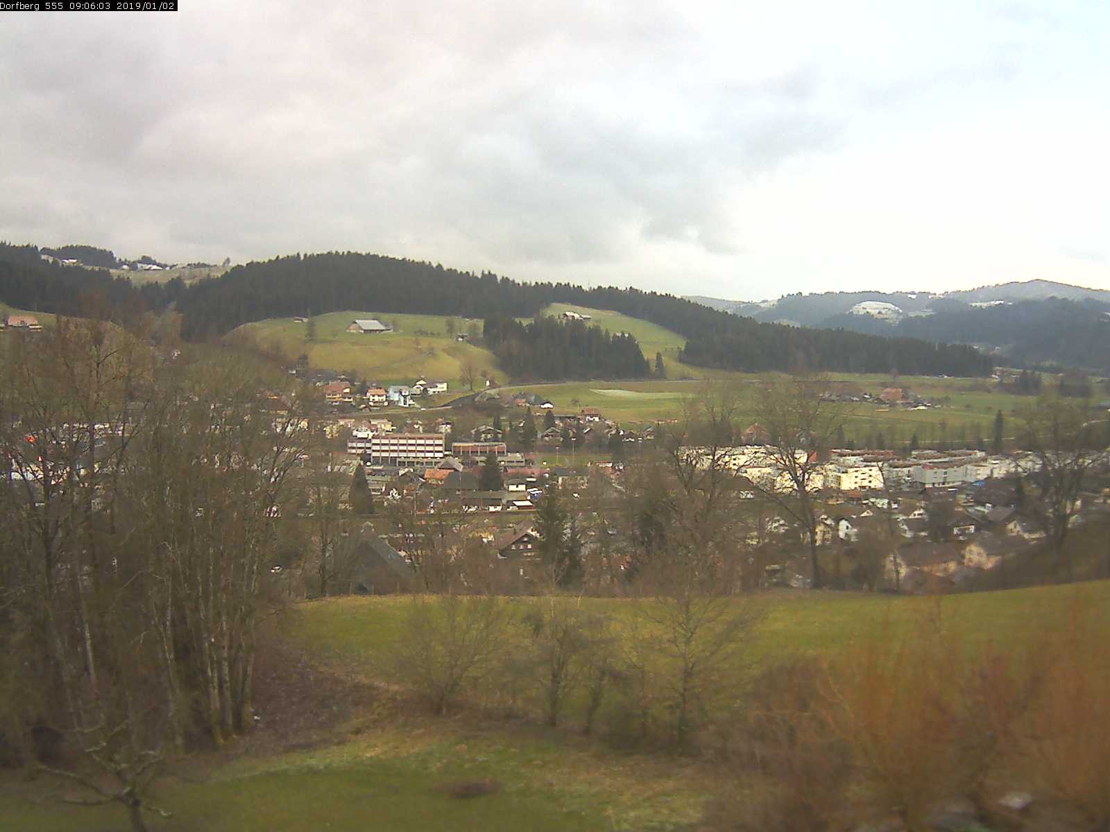 Webcam-Bild: Aussicht vom Dorfberg in Langnau 20190102-090601