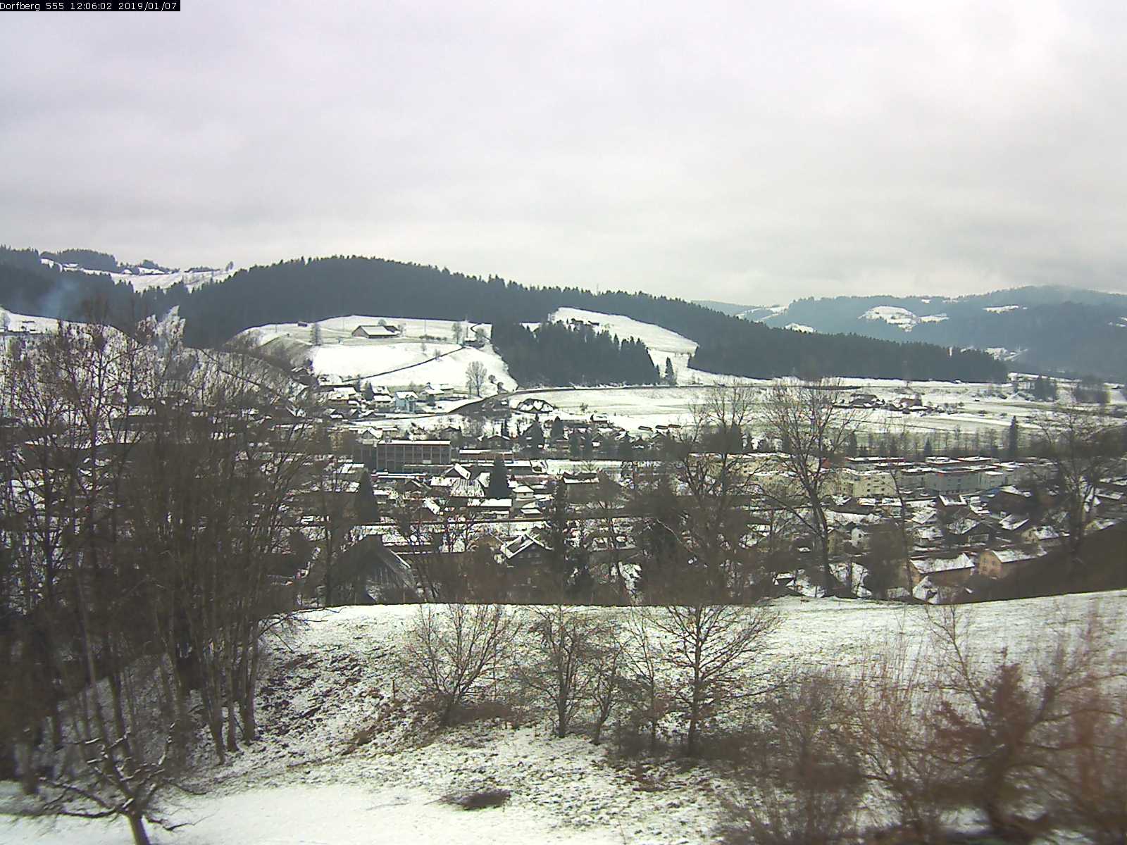 Webcam-Bild: Aussicht vom Dorfberg in Langnau 20190107-120601