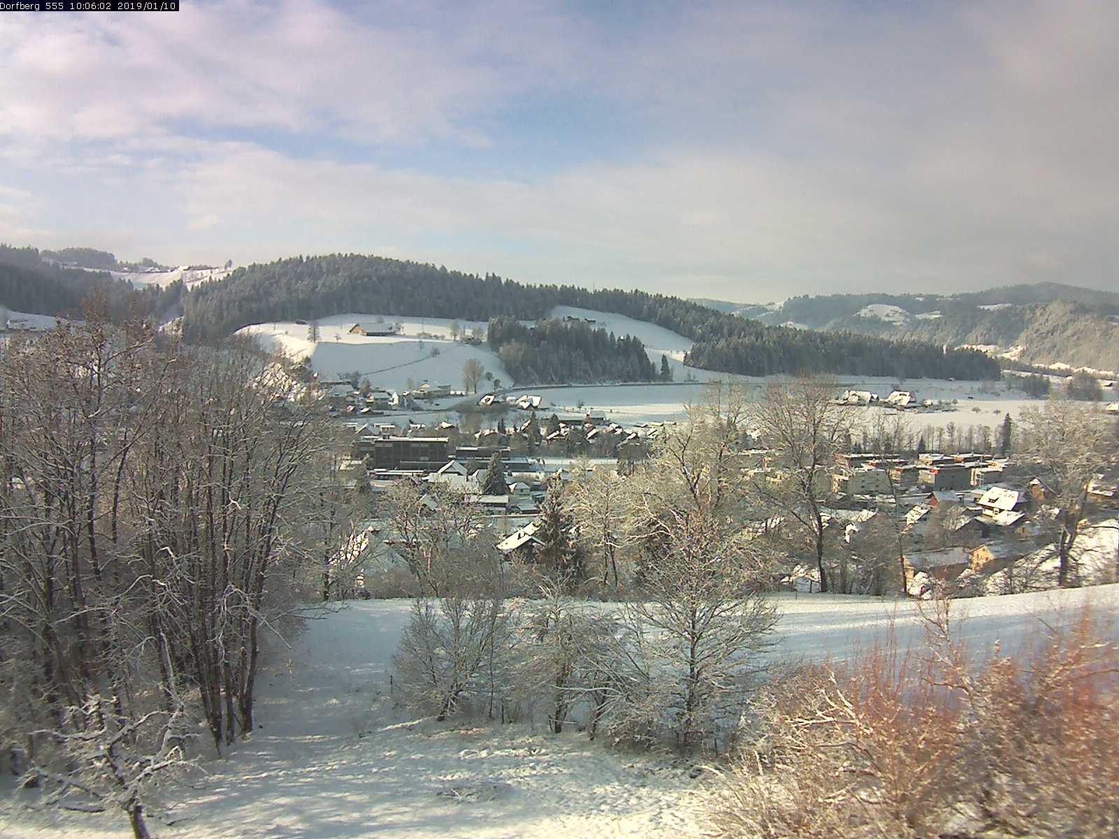 Webcam-Bild: Aussicht vom Dorfberg in Langnau 20190110-100601