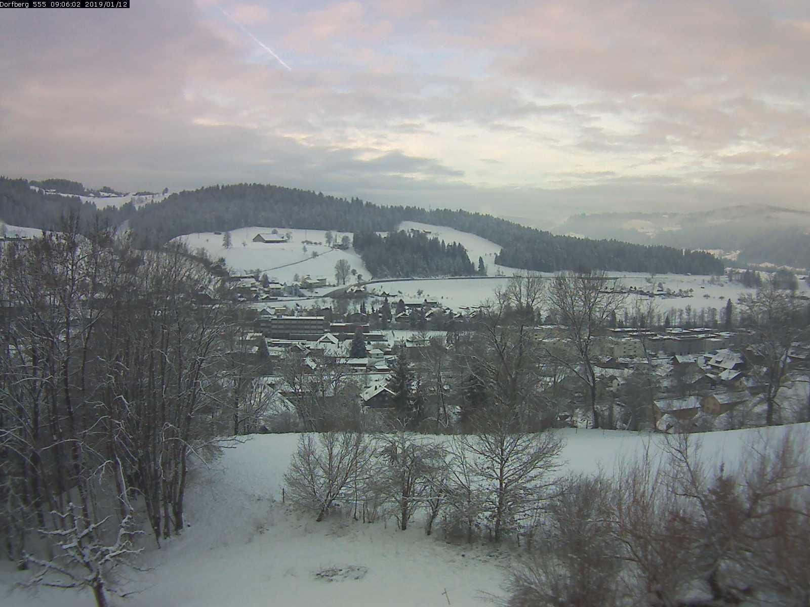 Webcam-Bild: Aussicht vom Dorfberg in Langnau 20190112-090602