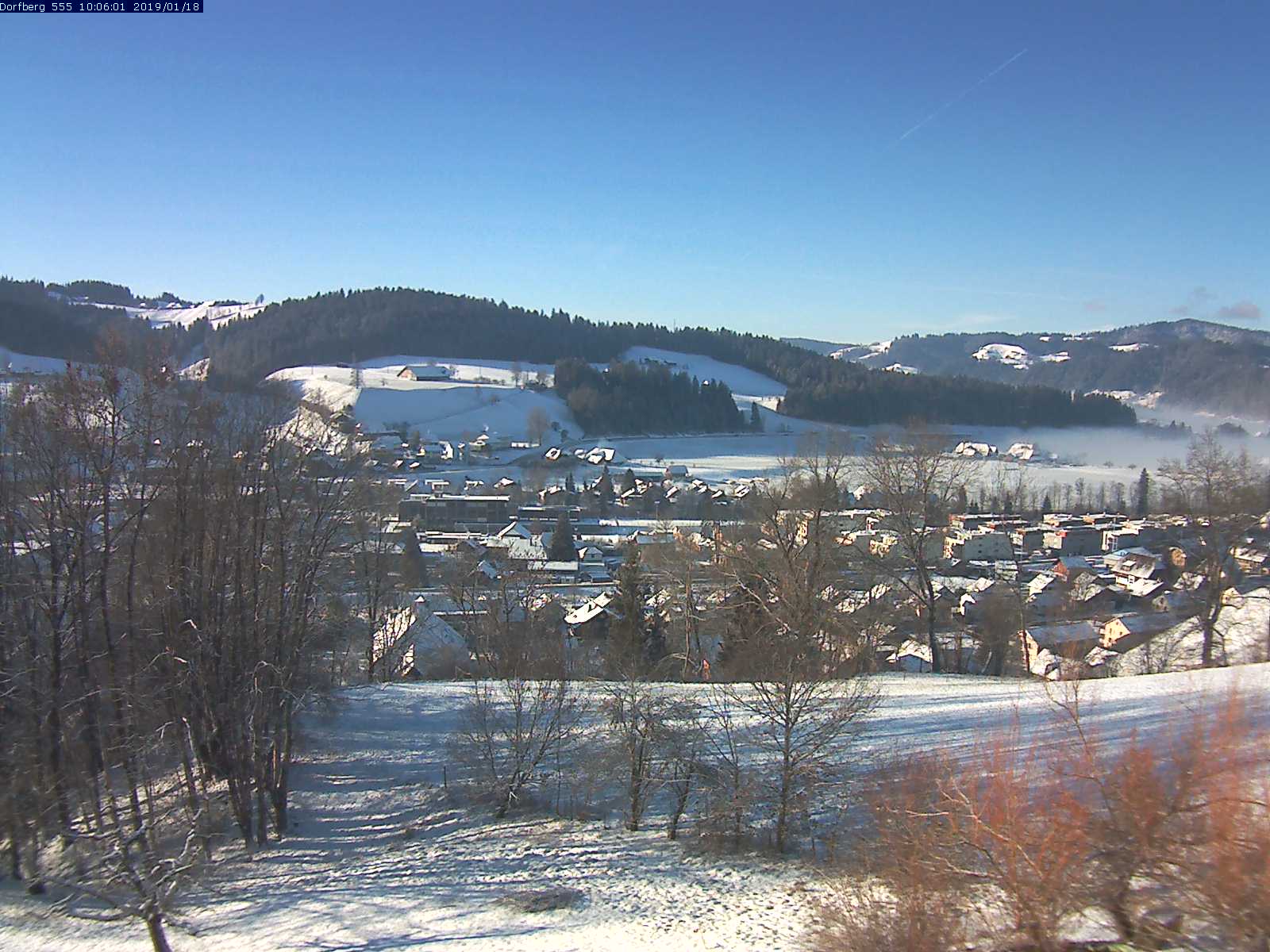 Webcam-Bild: Aussicht vom Dorfberg in Langnau 20190118-100601