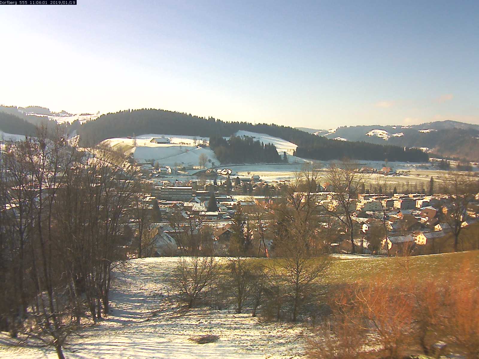 Webcam-Bild: Aussicht vom Dorfberg in Langnau 20190119-110601