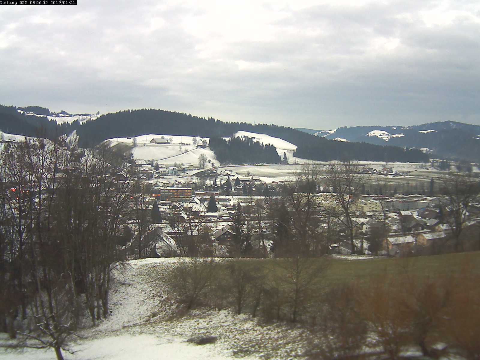 Webcam-Bild: Aussicht vom Dorfberg in Langnau 20190121-080601