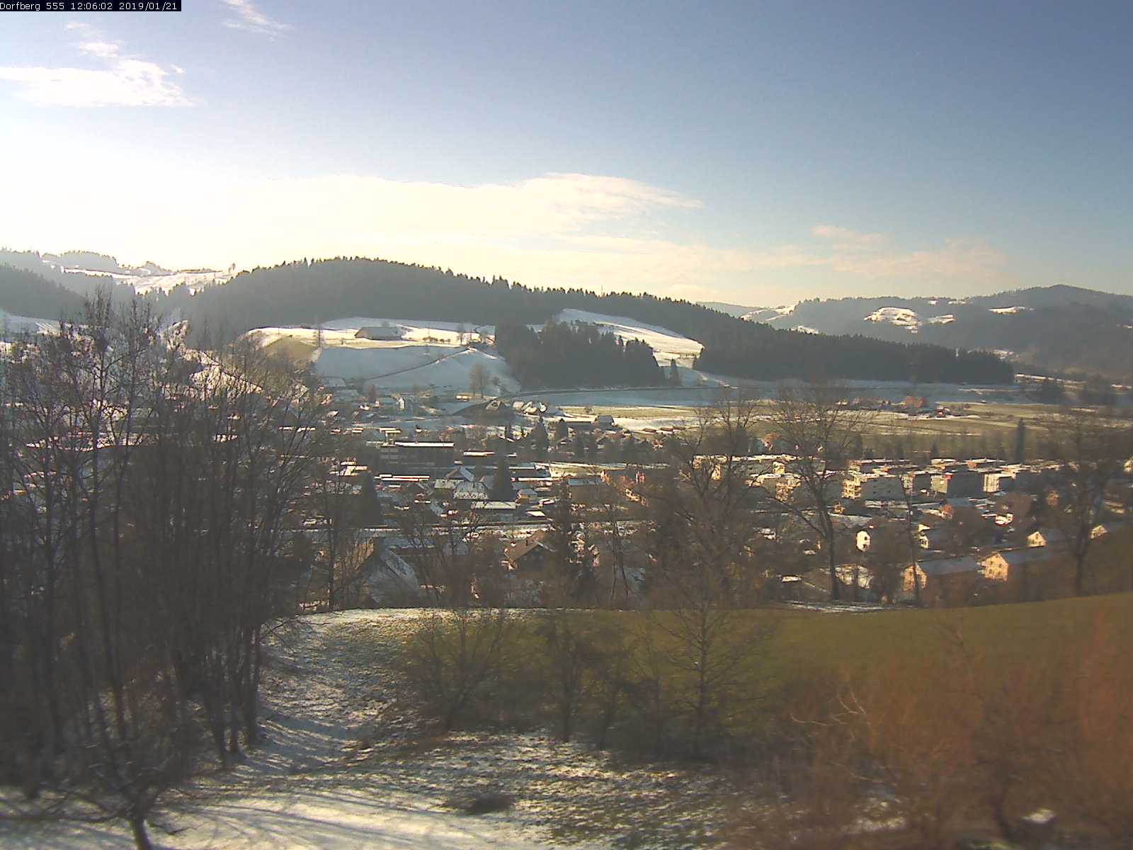 Webcam-Bild: Aussicht vom Dorfberg in Langnau 20190121-120601