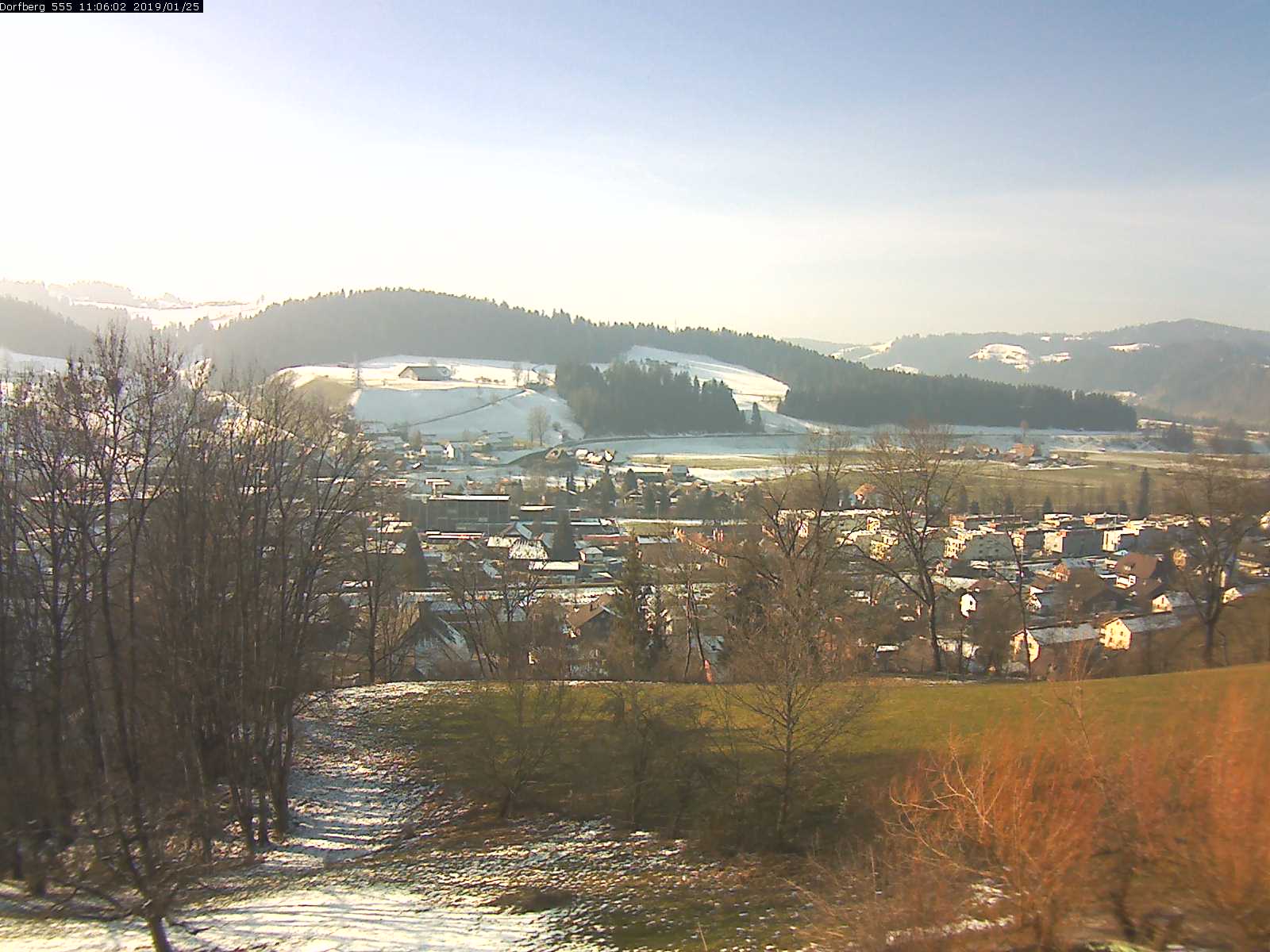 Webcam-Bild: Aussicht vom Dorfberg in Langnau 20190125-110601