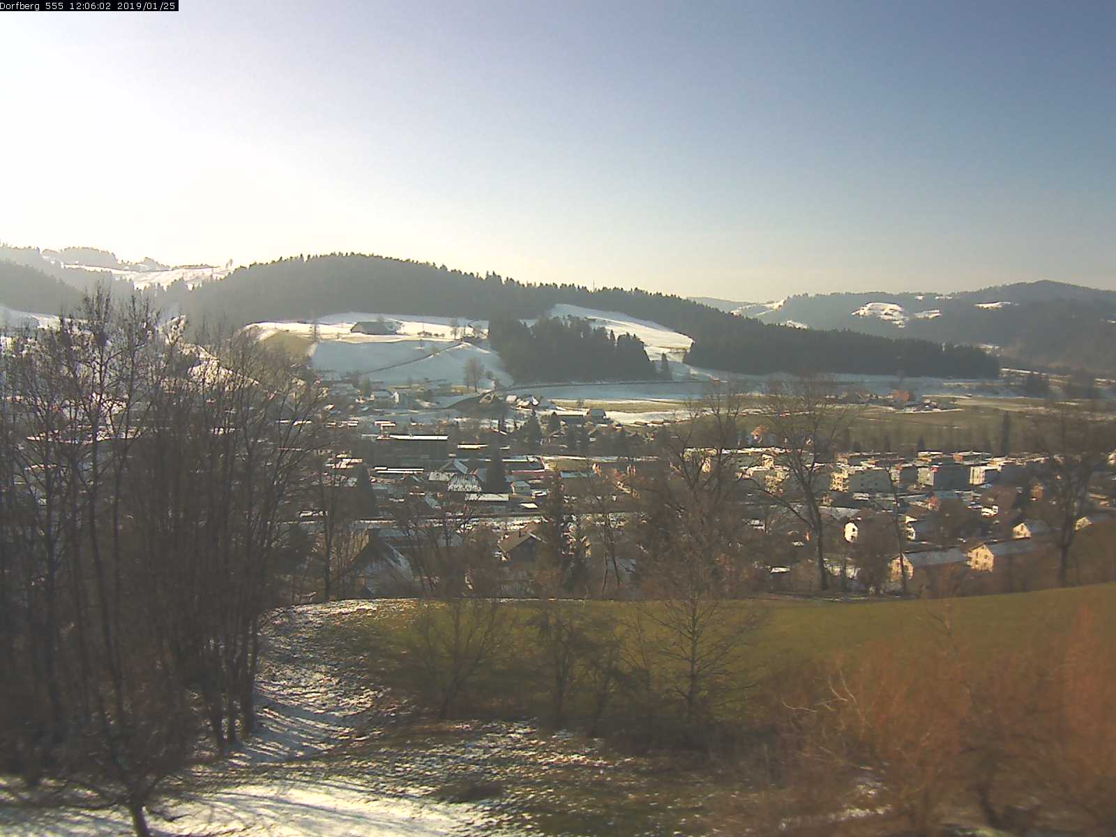 Webcam-Bild: Aussicht vom Dorfberg in Langnau 20190125-120601