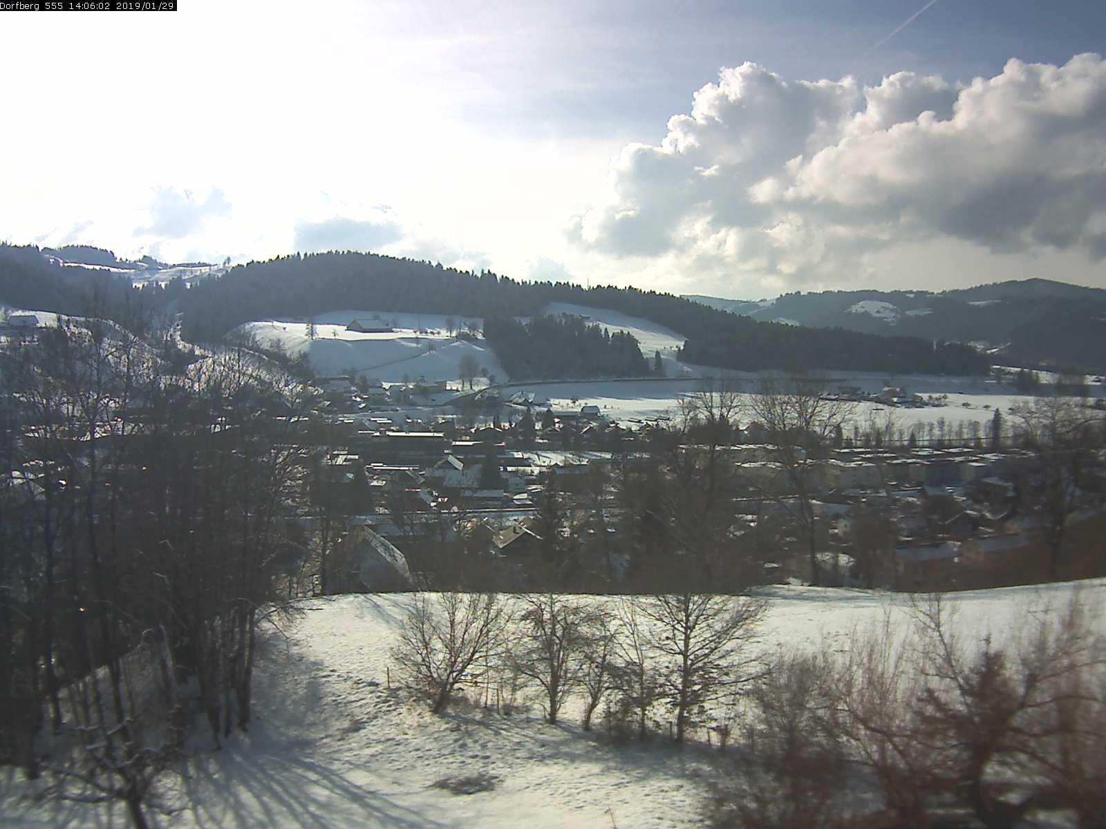 Webcam-Bild: Aussicht vom Dorfberg in Langnau 20190129-140601