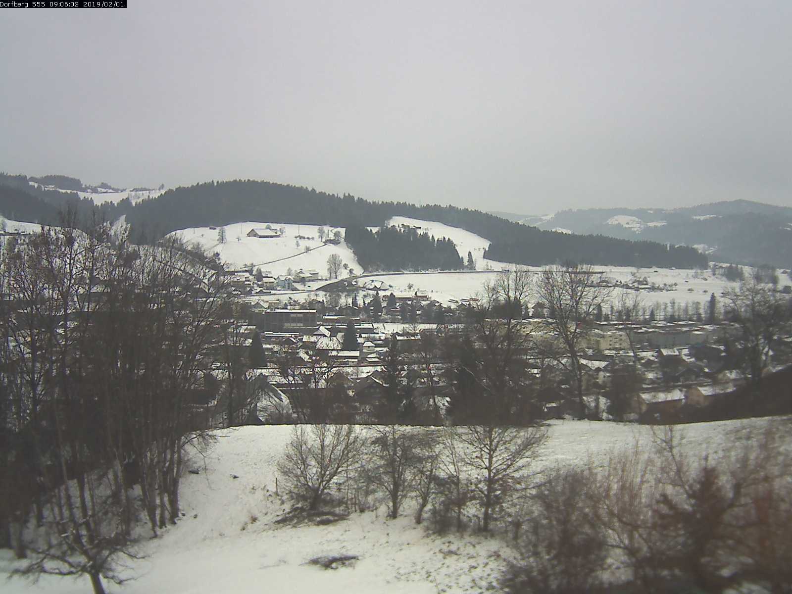 Webcam-Bild: Aussicht vom Dorfberg in Langnau 20190201-090601