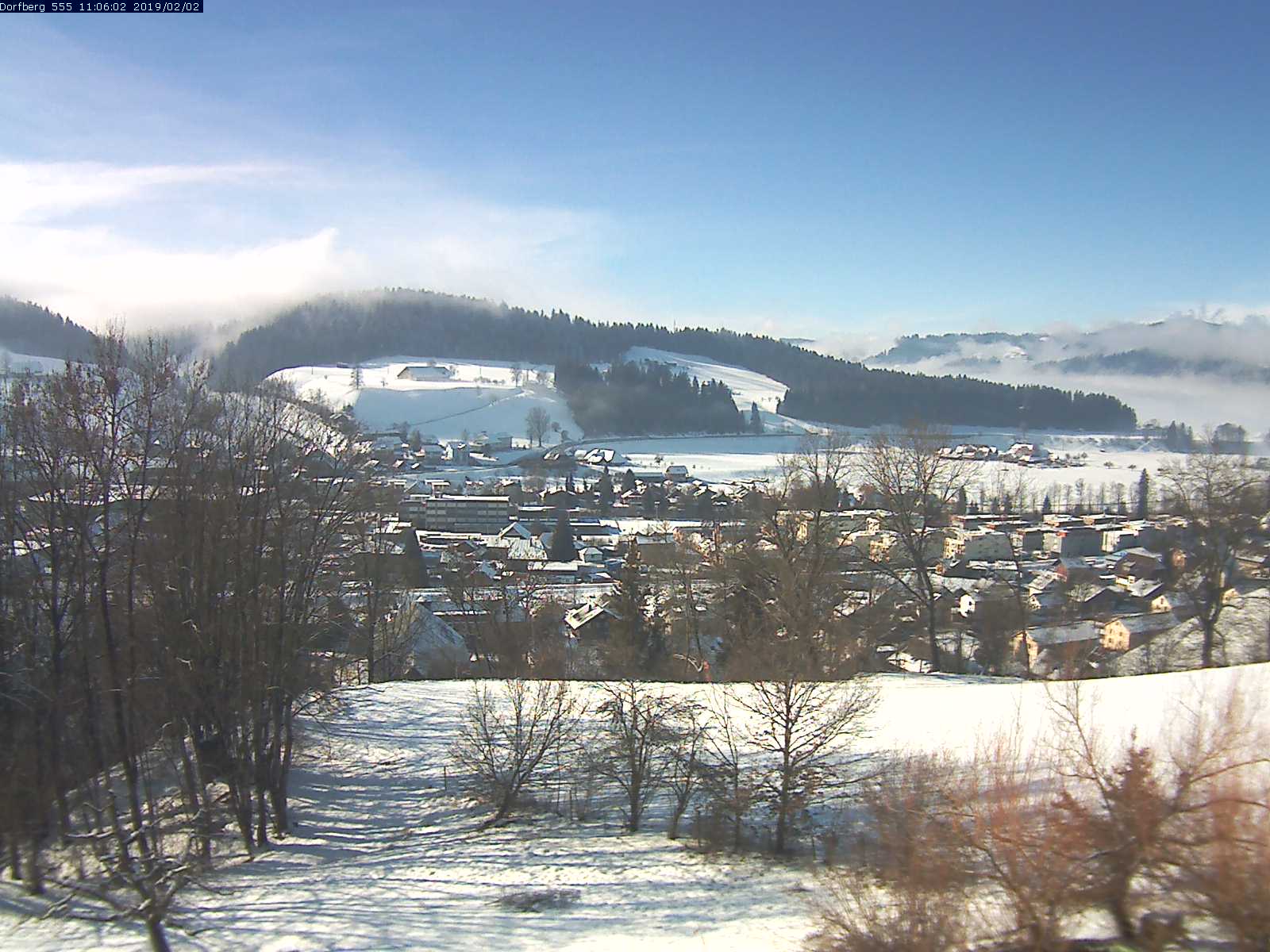 Webcam-Bild: Aussicht vom Dorfberg in Langnau 20190202-110601
