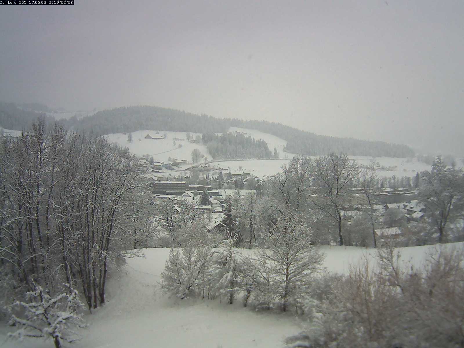 Webcam-Bild: Aussicht vom Dorfberg in Langnau 20190203-170601