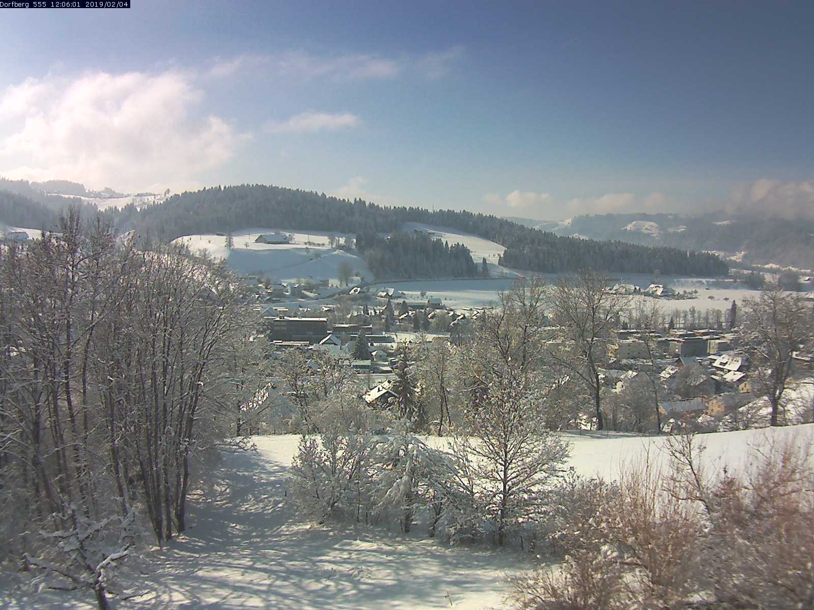 Webcam-Bild: Aussicht vom Dorfberg in Langnau 20190204-120601