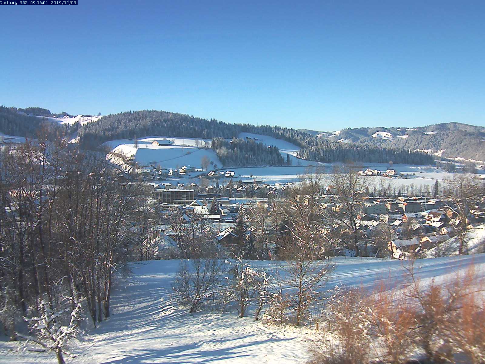 Webcam-Bild: Aussicht vom Dorfberg in Langnau 20190205-090601
