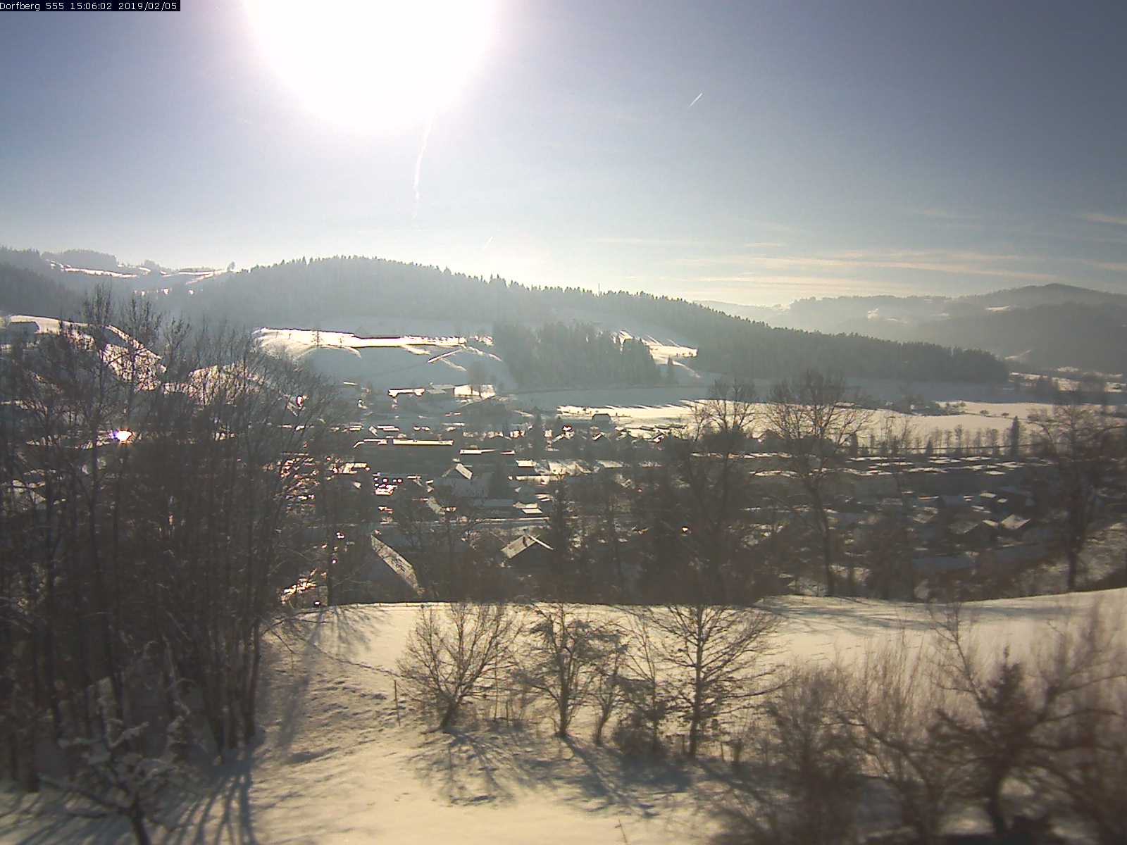 Webcam-Bild: Aussicht vom Dorfberg in Langnau 20190205-150601