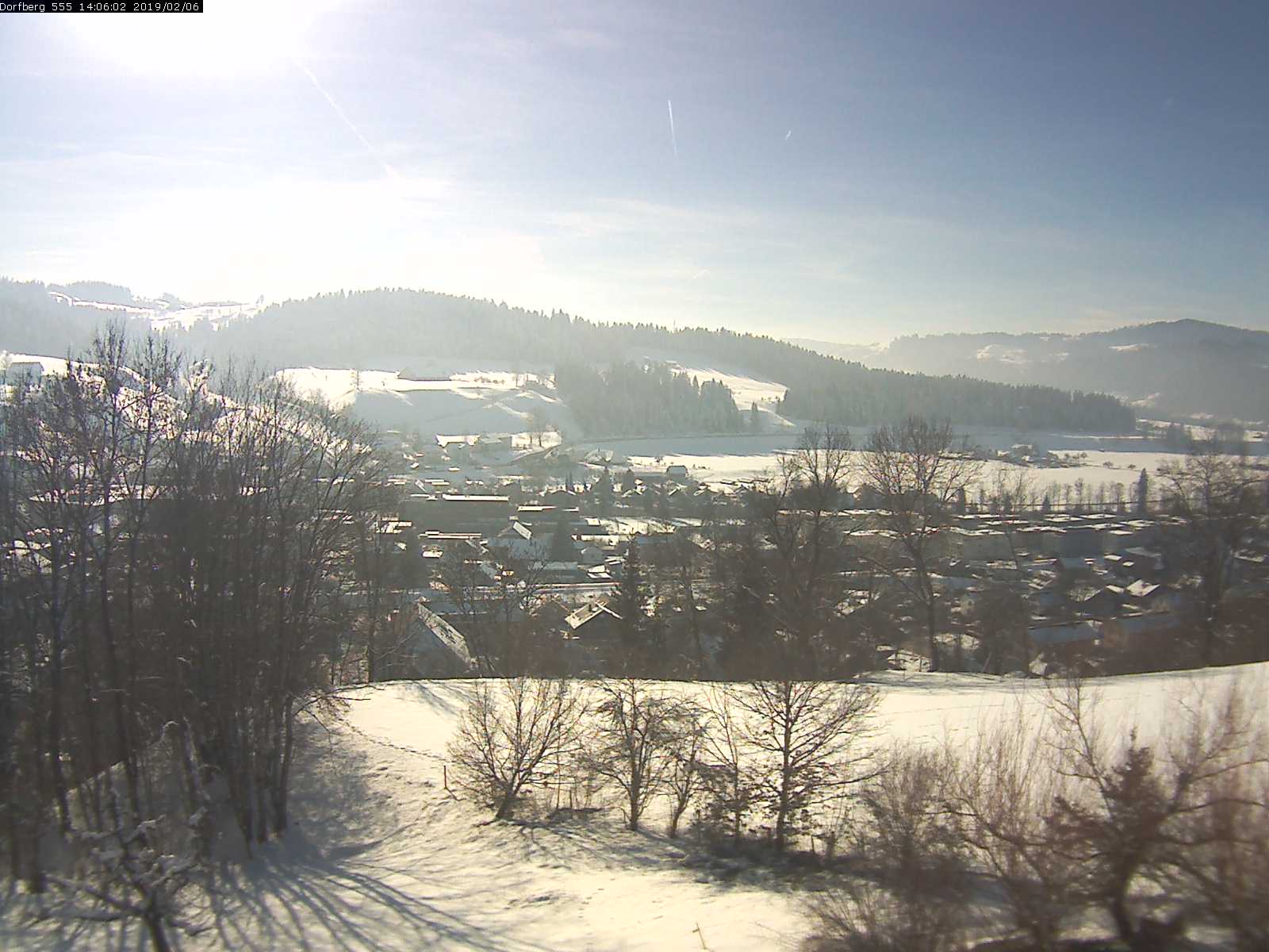 Webcam-Bild: Aussicht vom Dorfberg in Langnau 20190206-140601