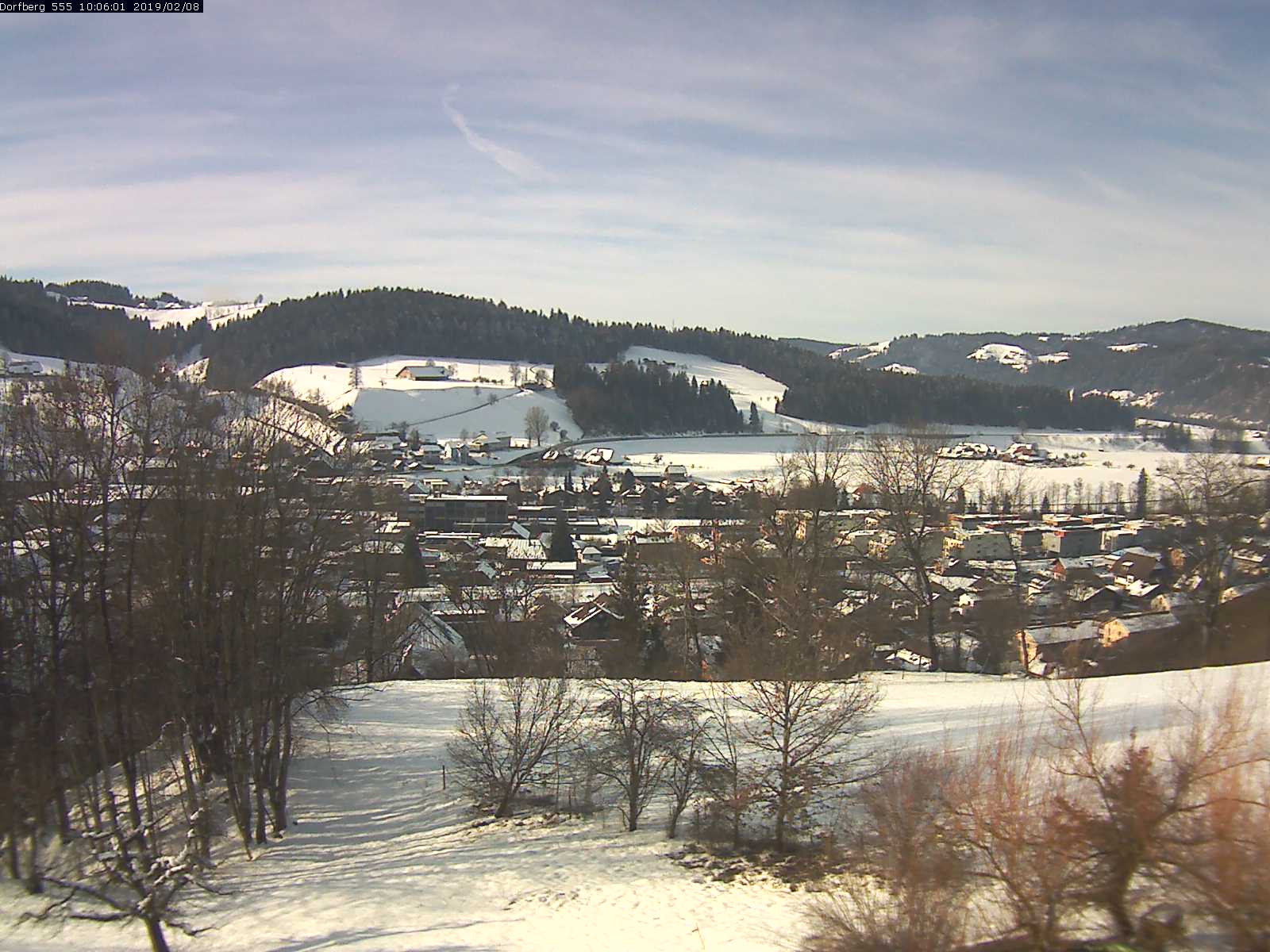 Webcam-Bild: Aussicht vom Dorfberg in Langnau 20190208-100601