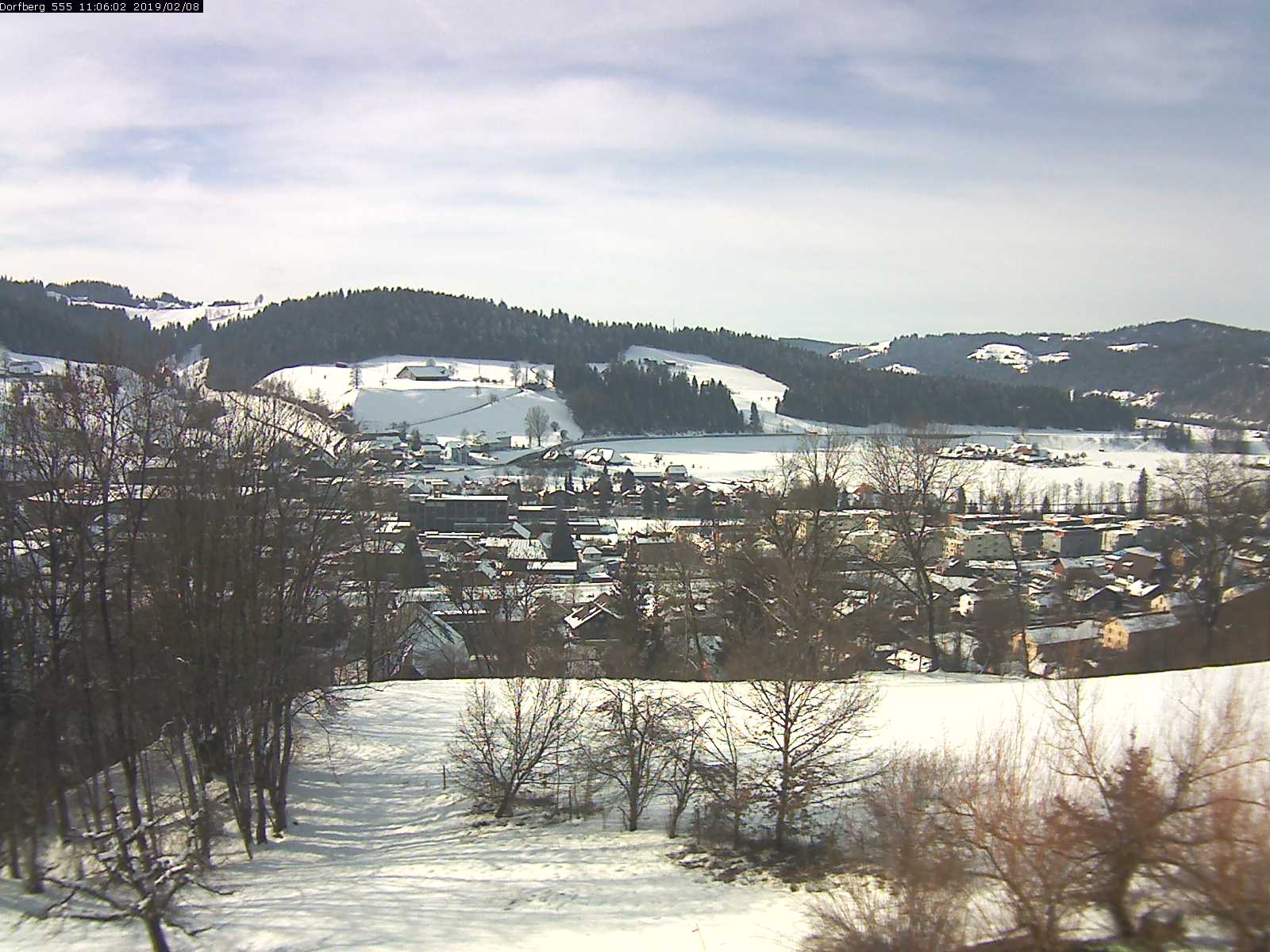 Webcam-Bild: Aussicht vom Dorfberg in Langnau 20190208-110601