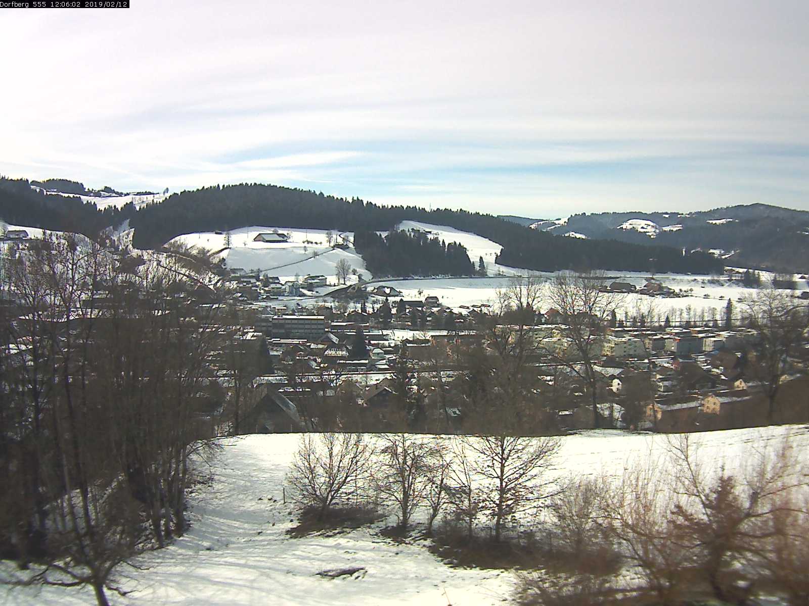 Webcam-Bild: Aussicht vom Dorfberg in Langnau 20190212-120601