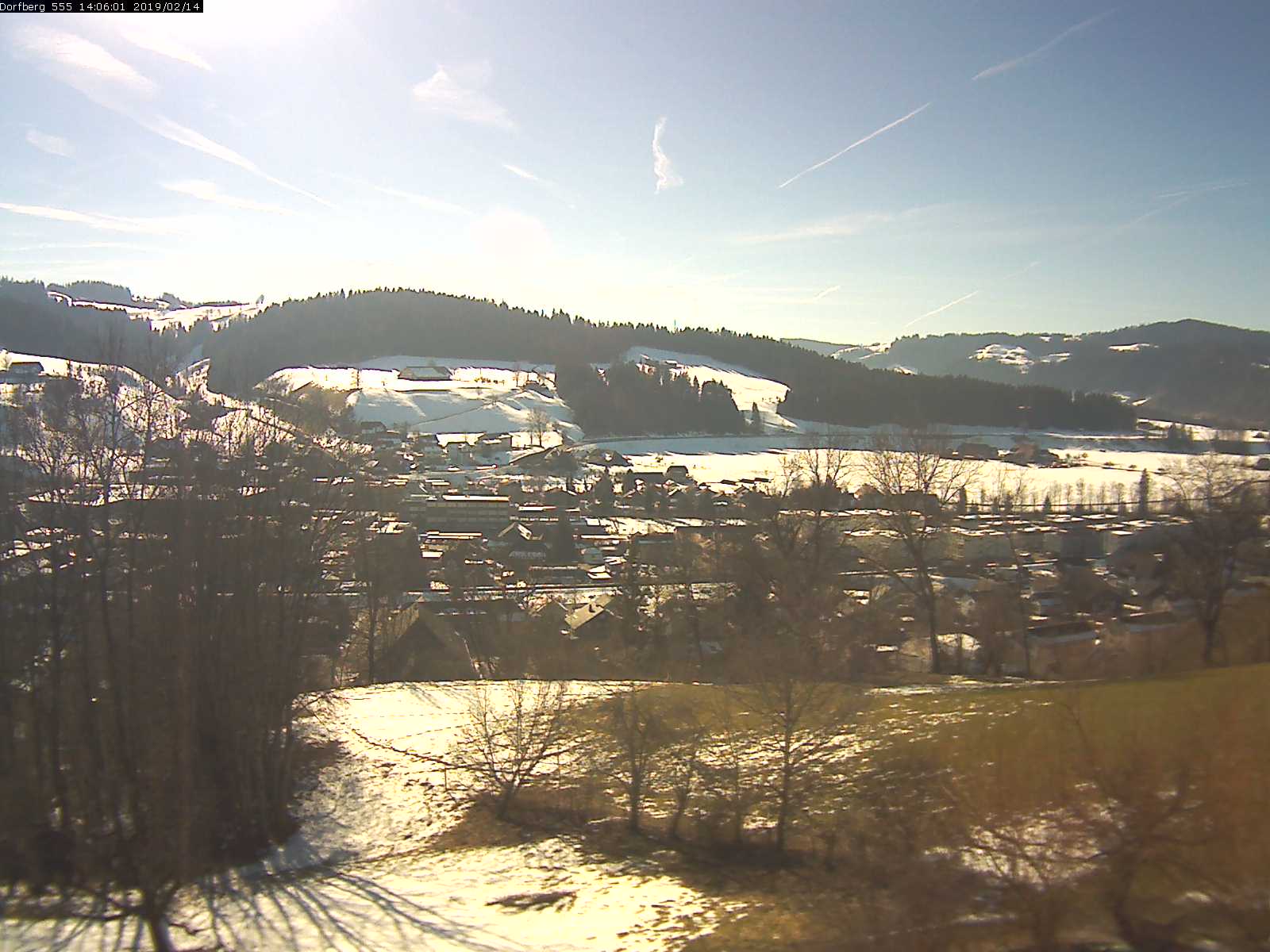 Webcam-Bild: Aussicht vom Dorfberg in Langnau 20190214-140601