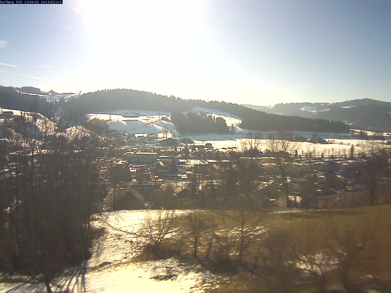 Webcam-Bild: Aussicht vom Dorfberg in Langnau 20190214-150601