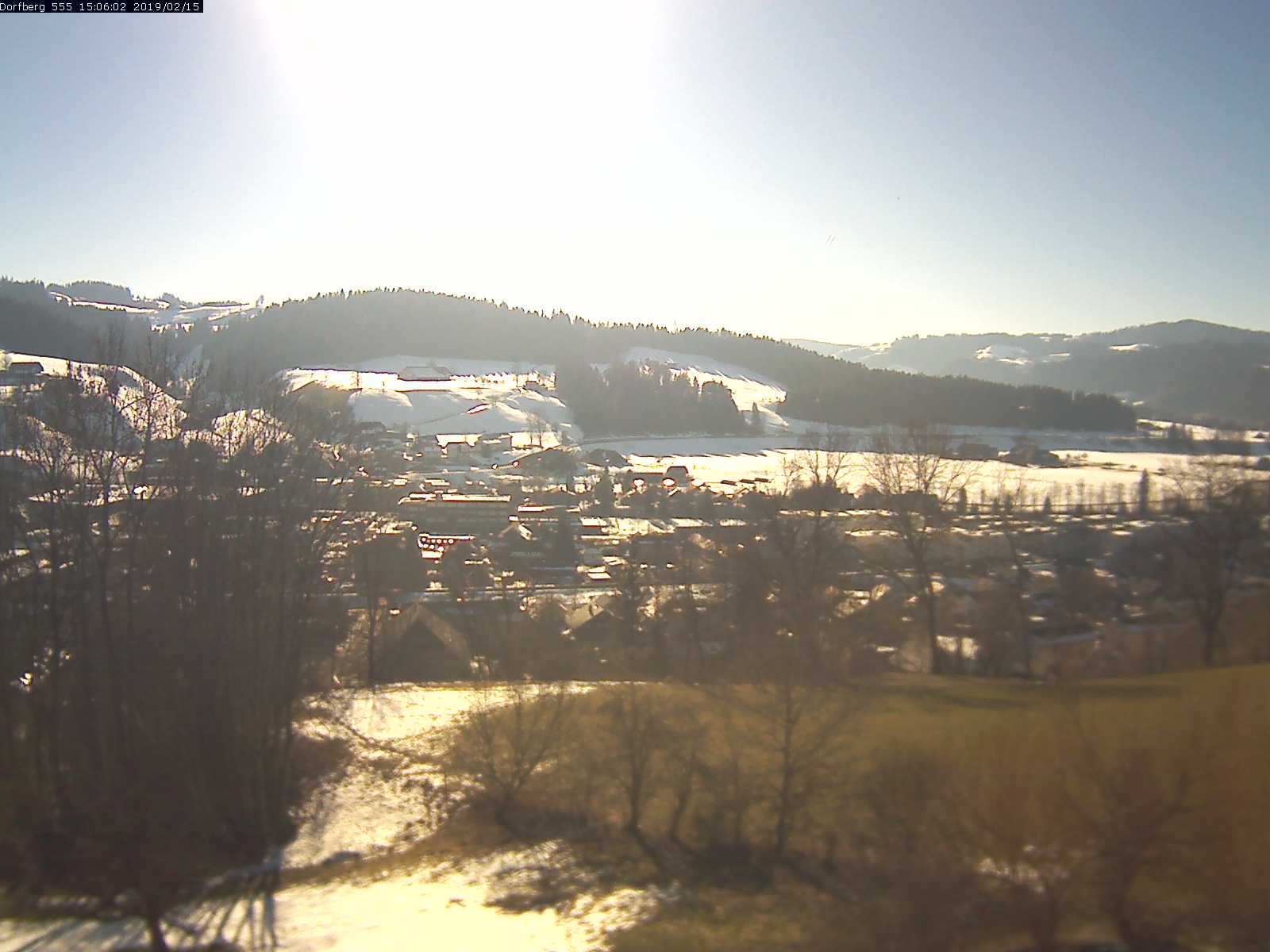 Webcam-Bild: Aussicht vom Dorfberg in Langnau 20190215-150601