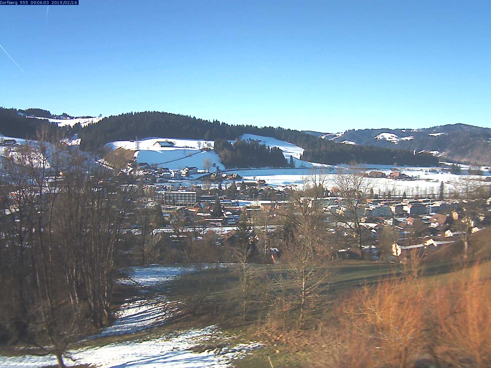 Webcam-Bild: Aussicht vom Dorfberg in Langnau 20190216-090601