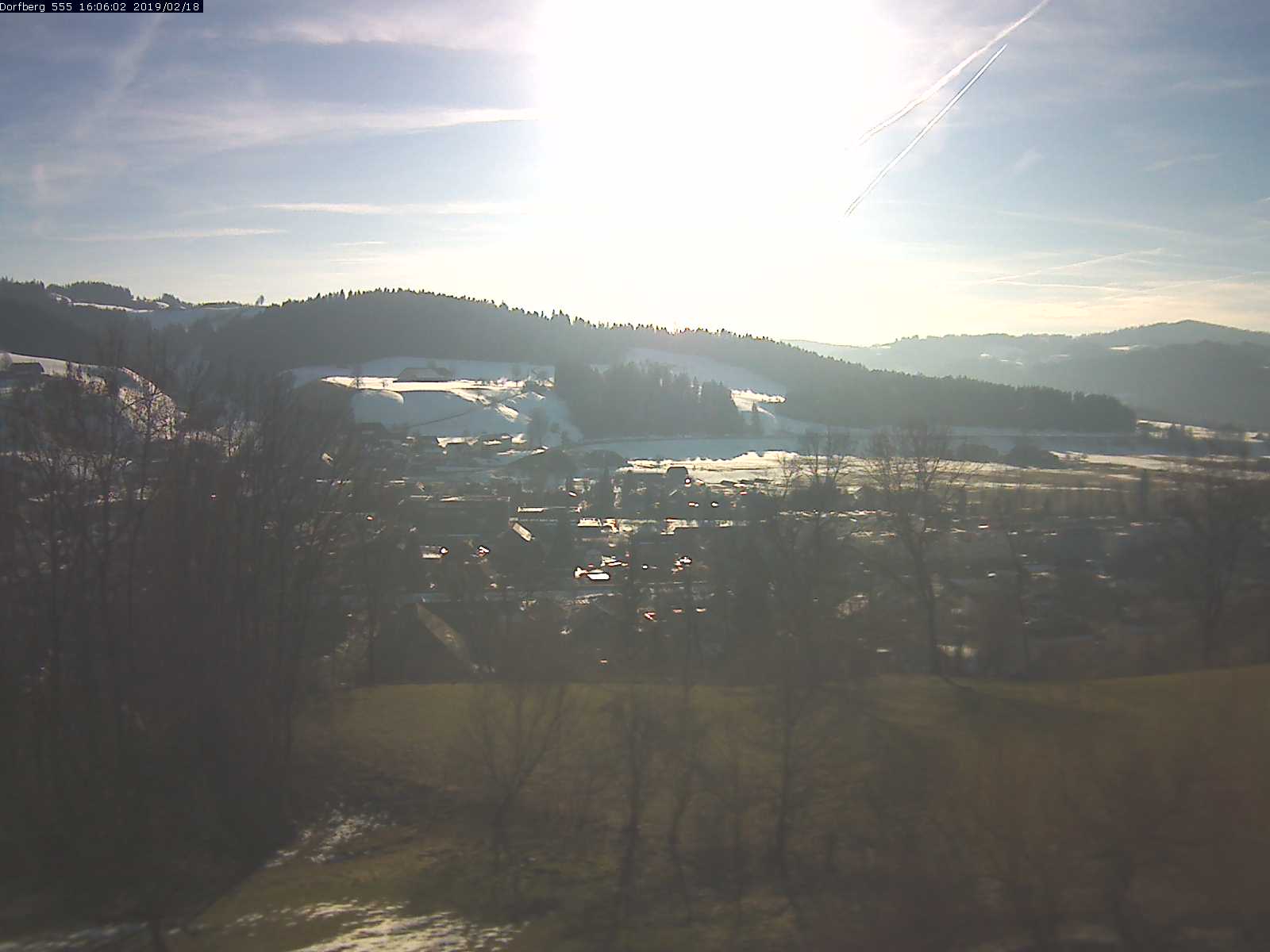 Webcam-Bild: Aussicht vom Dorfberg in Langnau 20190218-160601