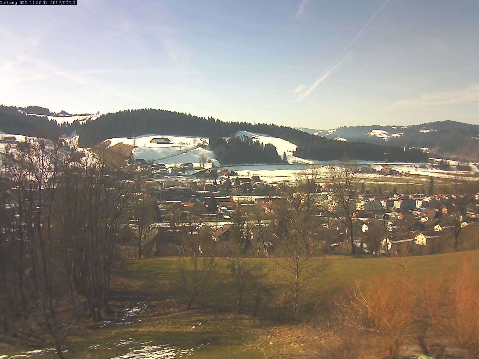 Webcam-Bild: Aussicht vom Dorfberg in Langnau 20190219-110601