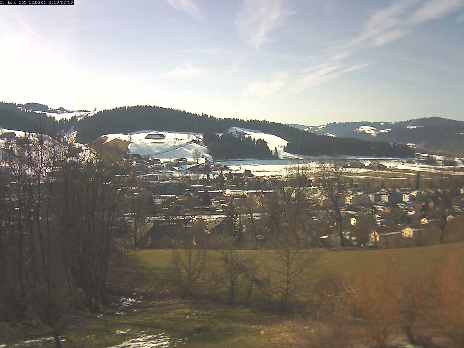 Webcam-Bild: Aussicht vom Dorfberg in Langnau 20190219-120601