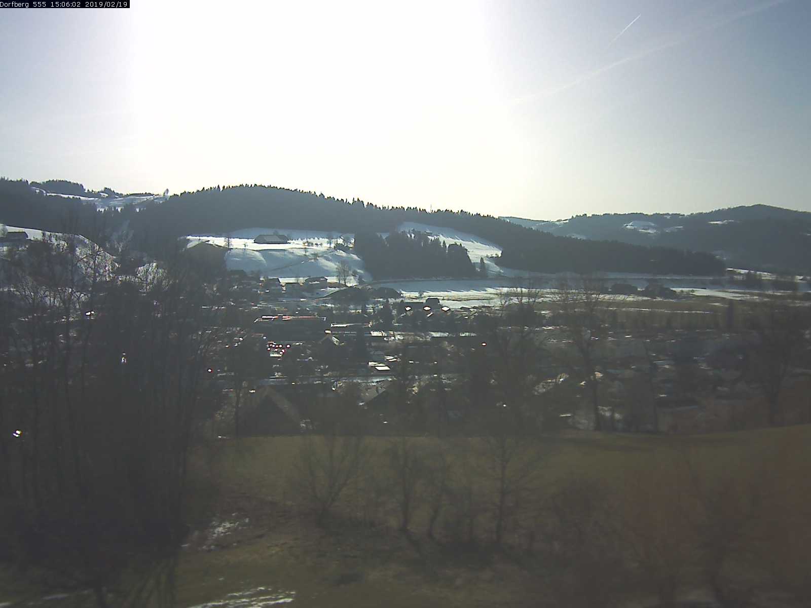 Webcam-Bild: Aussicht vom Dorfberg in Langnau 20190219-150601