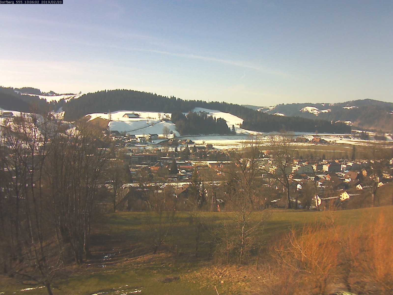 Webcam-Bild: Aussicht vom Dorfberg in Langnau 20190220-100601