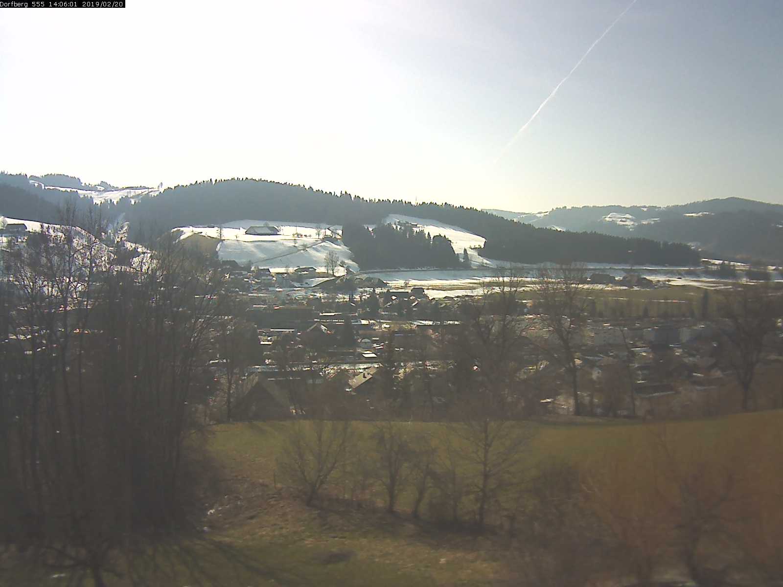 Webcam-Bild: Aussicht vom Dorfberg in Langnau 20190220-140601