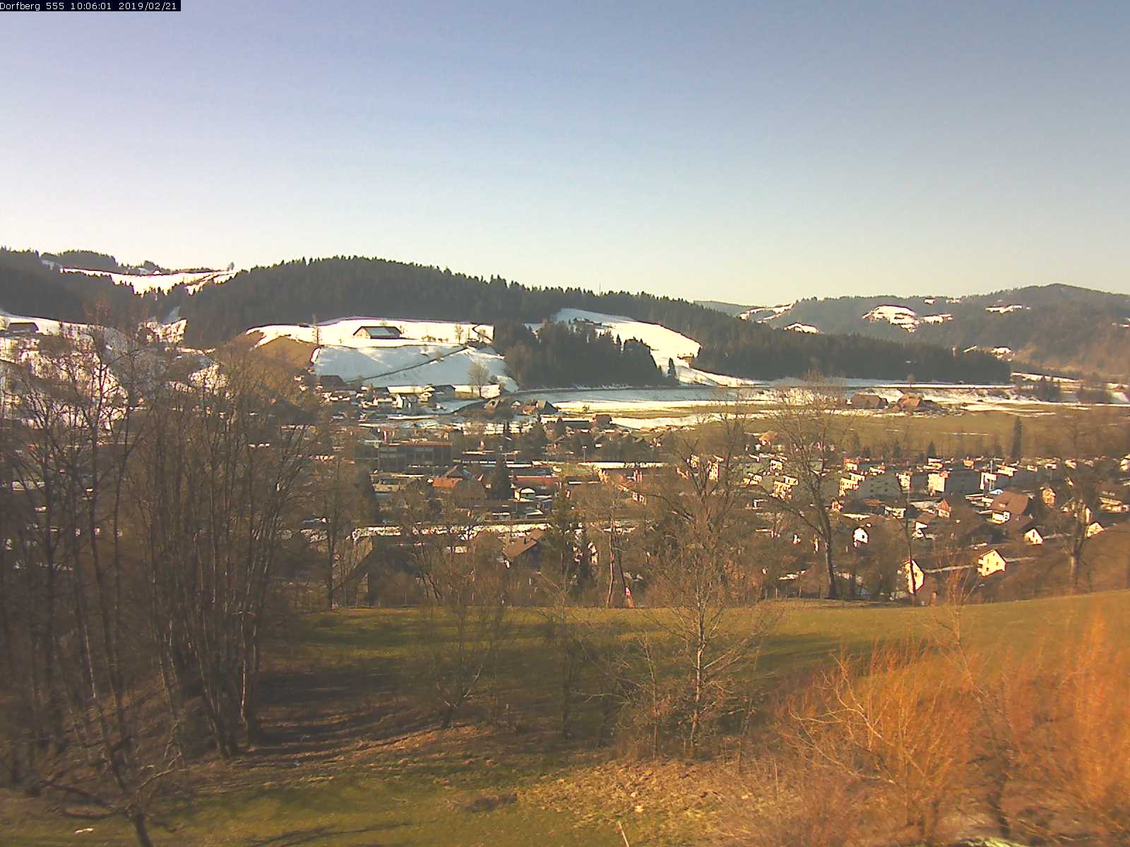 Webcam-Bild: Aussicht vom Dorfberg in Langnau 20190221-100601