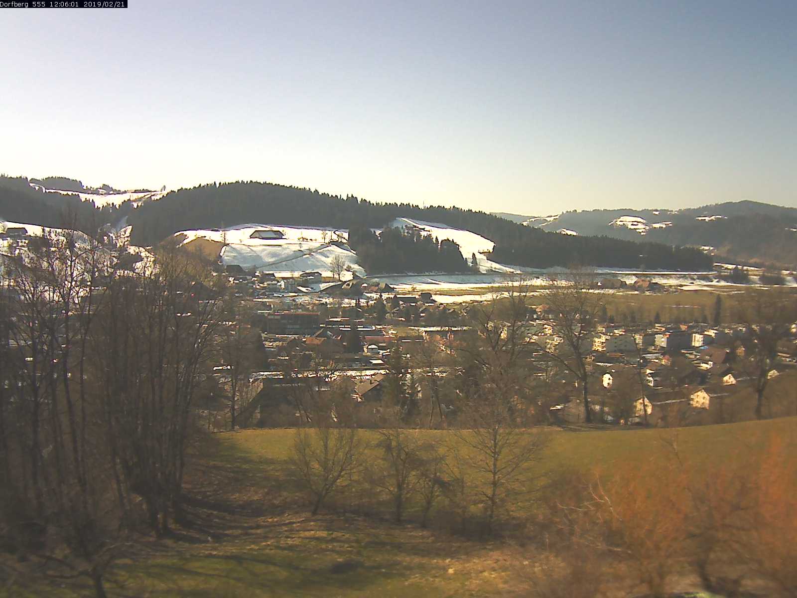 Webcam-Bild: Aussicht vom Dorfberg in Langnau 20190221-120601