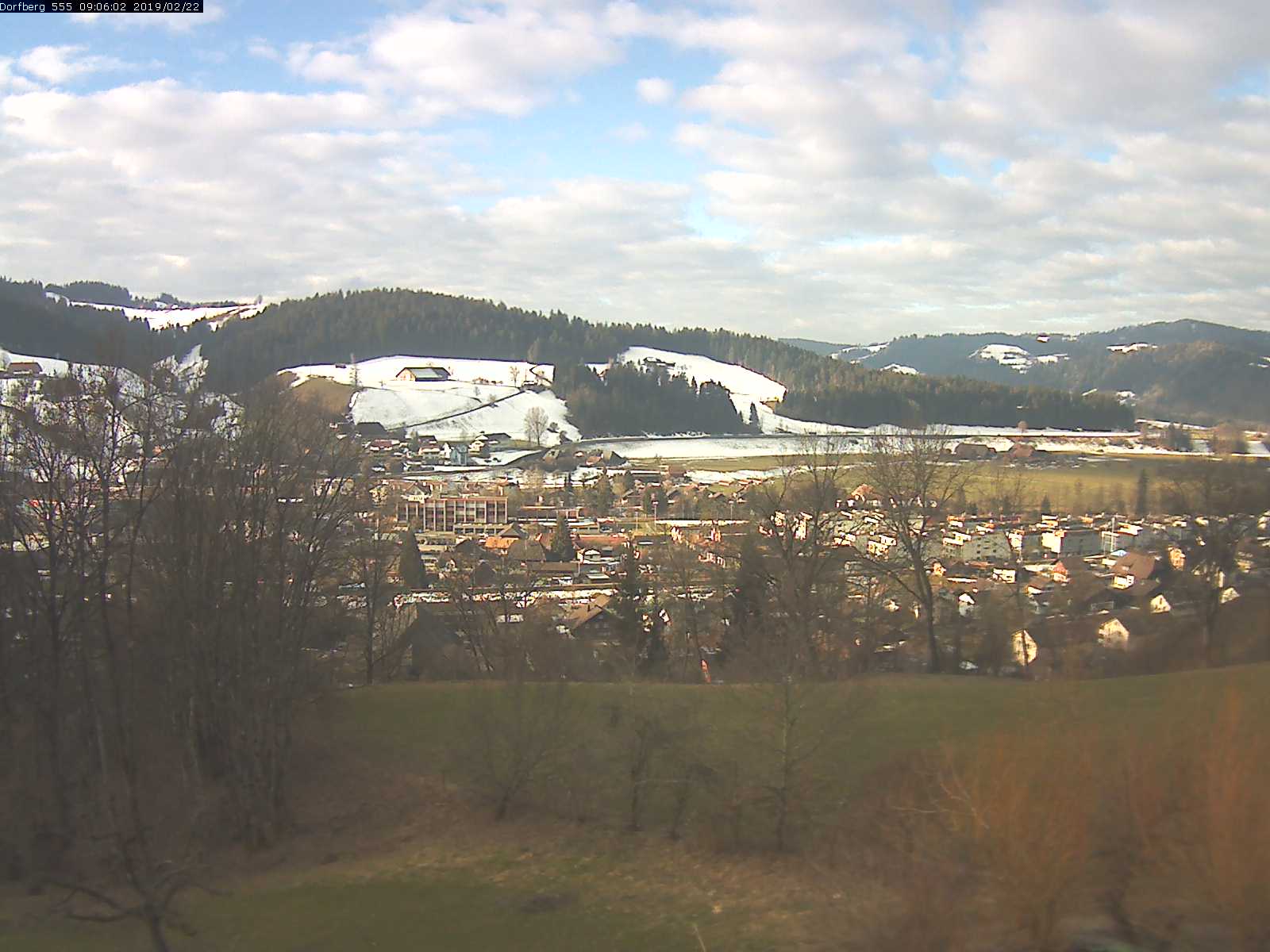 Webcam-Bild: Aussicht vom Dorfberg in Langnau 20190222-090601